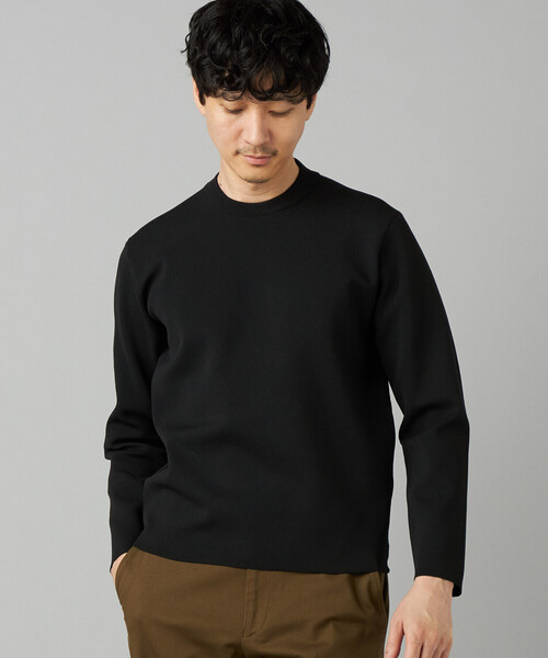 COMME CA MEN（コムサメン）の「ベーシックニット クループルオーバー（ニット/セーター・メンズ・ネイビー/ワイン/グレー/ブラック・L/M）」の14枚目の写真