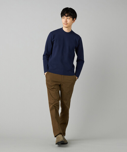 COMME CA MEN（コムサメン）の「ベーシックニット クループルオーバー（ニット/セーター・メンズ・ネイビー/ワイン/グレー/ブラック・L/M）」の15枚目の写真