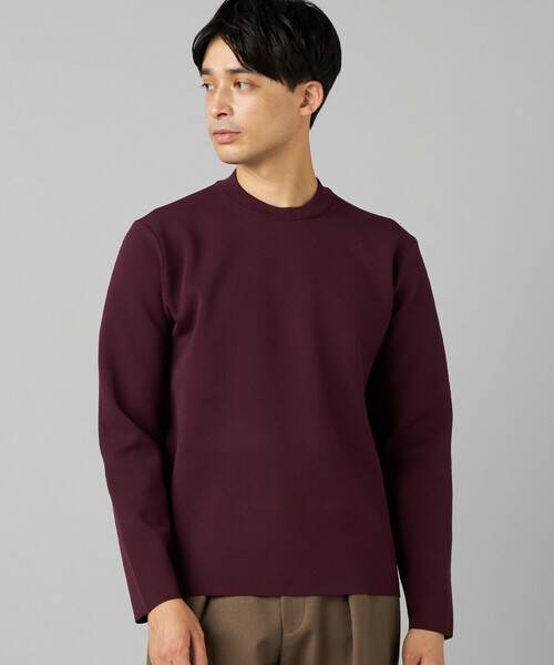 COMME CA MEN（コムサメン）の「ベーシックニット クループルオーバー（ニット/セーター・メンズ・ネイビー/ワイン/グレー/ブラック・L/M）」の21枚目の写真