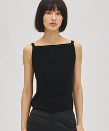 Squareneck Slub Camisole