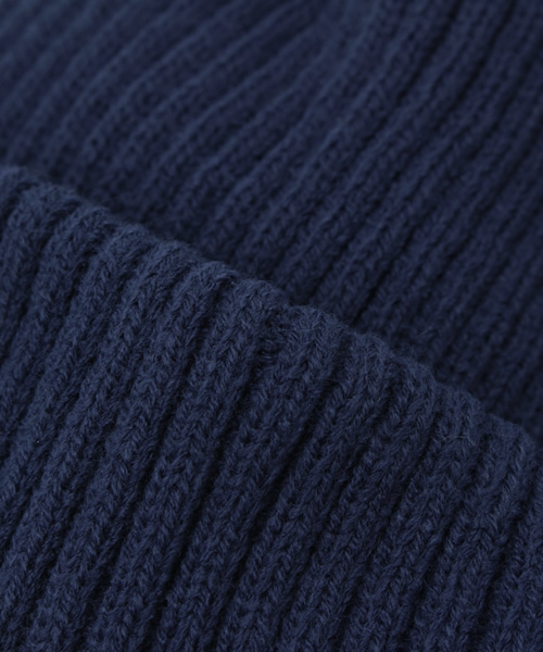 WEGO（ウィゴー）の「WEGO/リブニットキャップ（ニットキャップ/ビーニー・メンズ・ホワイト/ブルー/杢グレー/ネイビー/ブラック・FREE）」の9枚目の写真