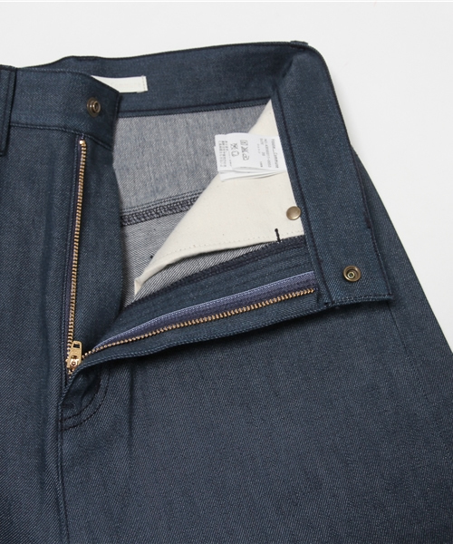 House_Commune（ハウスコミューン）の「【House_Commune】Non wash Neutral denim/ハウスコミューン ノンウォッシュ ニュートラルデニム（デニムパンツ・レディース・ノンウォッシュ・36/38/40）」の6枚目の写真
