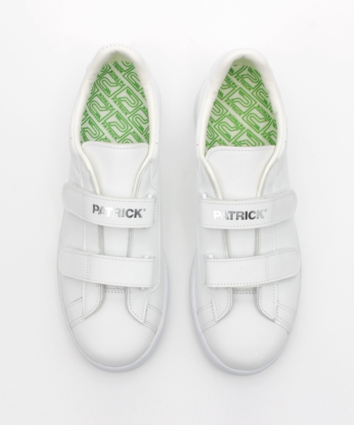 PATRICK（パトリック）の「PATRICK ベルクロローカットスニーカー OCEAN（スニーカー・メンズ・ホワイト・43/44）」の5枚目の写真