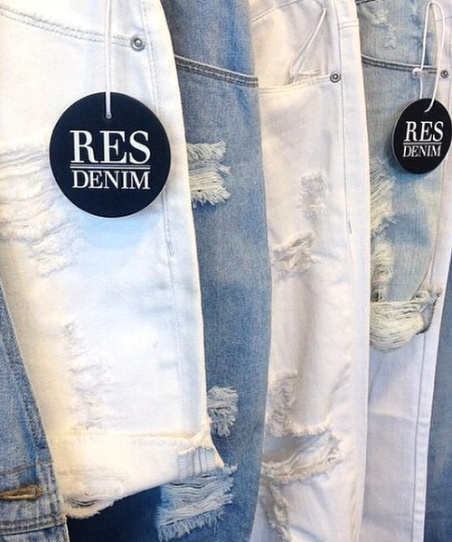 ROOPTOKYO（ループトウキョウ）の「RES DENIM/レスデニム KITTY CROP スキニーデニム クロップド ホワイトデニム（デニムパンツ・レディース・ホワイト・26inch/24inch/25inch/27inch）」の6枚目の写真