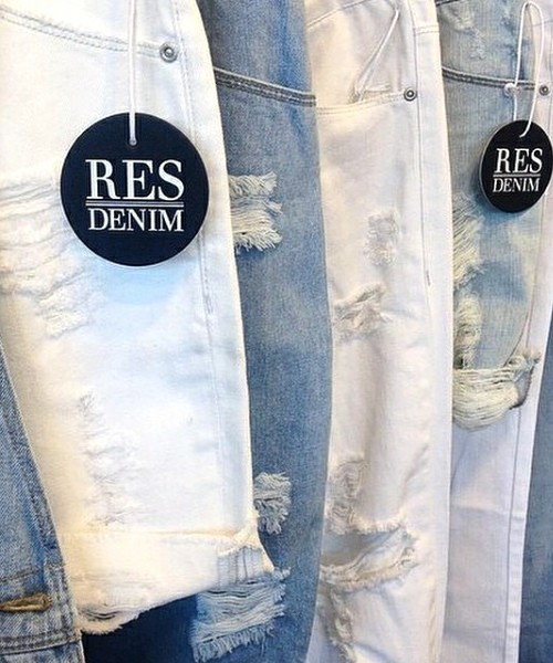 ROOPTOKYO（ループトウキョウ）の「RES DENIM/レスデニム KITTY CROP スキニーデニム クロップド ホワイトデニム（デニムパンツ・レディース・ホワイト・26inch/24inch/25inch/27inch）」の19枚目の写真