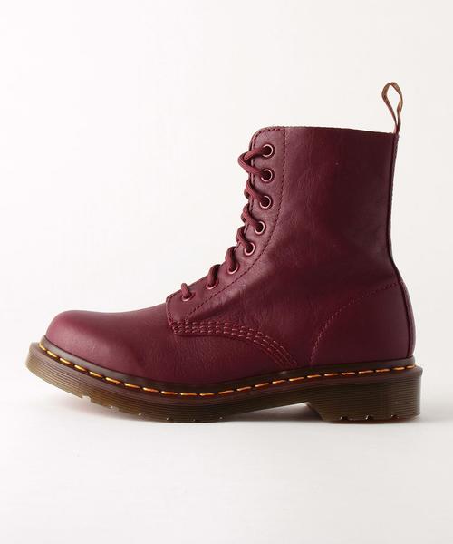 Dr. Martens（ドクターマーチン）の「Dr.martens8-EYE BOOT/Dr.M 8-EYE BOOT（ブーツ・レディース・ブラック/ワインレッド・4/5）」の5枚目の写真