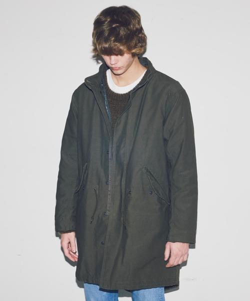 MONKEY TIME（モンキータイム）の「＜monkey time＞ ∴ バックサテン ダウンライナー モッズコート◆（モッズコート・メンズ・オリーブ・SMALL/X-LARGE/MEDIUM/LARGE）」の4枚目の写真
