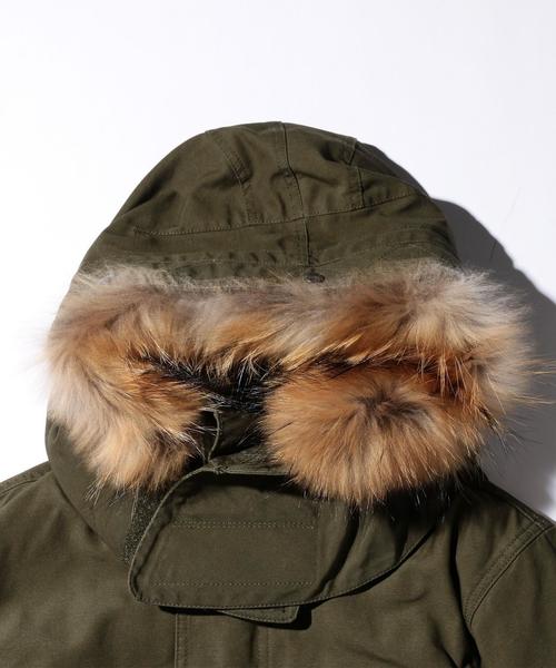 MONKEY TIME（モンキータイム）の「＜monkey time＞ ∴ バックサテン ダウンライナー モッズコート◆（モッズコート・メンズ・オリーブ・SMALL/X-LARGE/MEDIUM/LARGE）」の16枚目の写真