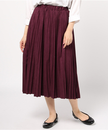 PUNYUS | フェイクスウェードプリーツスカート(スカート)