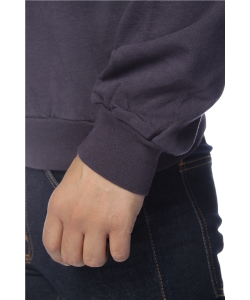 SHIPS JET BLUE（シップスジェットブルー）の「NYC: PRINT C/N SWEAT（スウェット・メンズ・ブラック/ピンク/ネイビー・MEDIUM/SMALL/LARGE）」の8枚目の写真