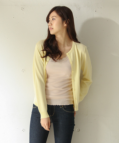 Honeys（ハニーズ）の「レースタンクトップ（タンクトップ・レディース・ブラック/サックスブルー/オフホワイト/ピンク/杢グレー・L/S/M/LL）」の13枚目の写真