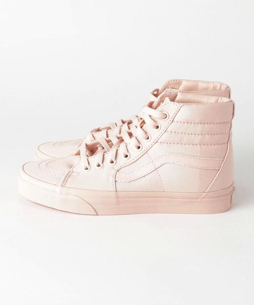 VANS(バンズ)の「<VANS(バンズ)>SK8-HI PEACH スニーカー(スニーカー・レディース・ライトピンク・5/4h/6/5h/6h/7)」の5枚目の写真