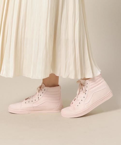 VANS(バンズ)の「<VANS(バンズ)>SK8-HI PEACH スニーカー(スニーカー・レディース・ライトピンク・5/4h/6/5h/6h/7)」の2枚目の写真