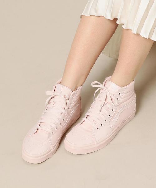 VANS(バンズ)の「<VANS(バンズ)>SK8-HI PEACH スニーカー(スニーカー・レディース・ライトピンク・5/4h/6/5h/6h/7)」の3枚目の写真