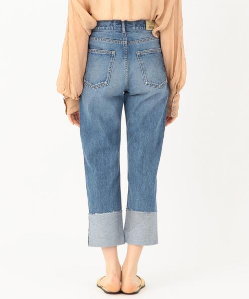 Another Edition(アナザーエディション)の「AECM DNM ROLL-UP PT ◆(デニムパンツ・レディース・コバルトブルー・MEDIUM/SMALL)」の2枚目の写真