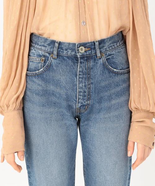 Another Edition(アナザーエディション)の「AECM DNM ROLL-UP PT ◆(デニムパンツ・レディース・コバルトブルー・MEDIUM/SMALL)」の5枚目の写真