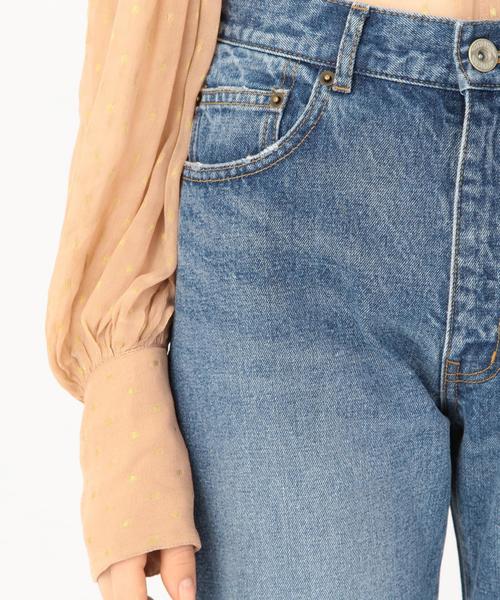 Another Edition(アナザーエディション)の「AECM DNM ROLL-UP PT ◆(デニムパンツ・レディース・コバルトブルー・MEDIUM/SMALL)」の12枚目の写真