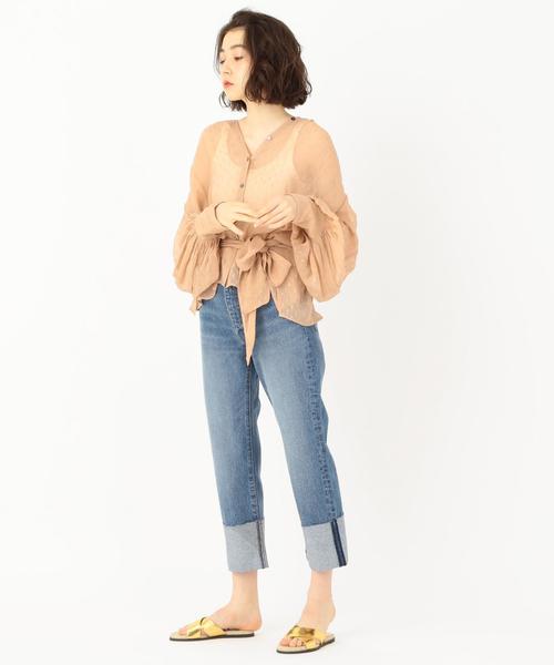 Another Edition(アナザーエディション)の「AECM DNM ROLL-UP PT ◆(デニムパンツ・レディース・コバルトブルー・MEDIUM/SMALL)」の8枚目の写真