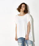 AZUL by moussy(アズールバイマウジー)の「トップス(Tシャツ/カットソー)」