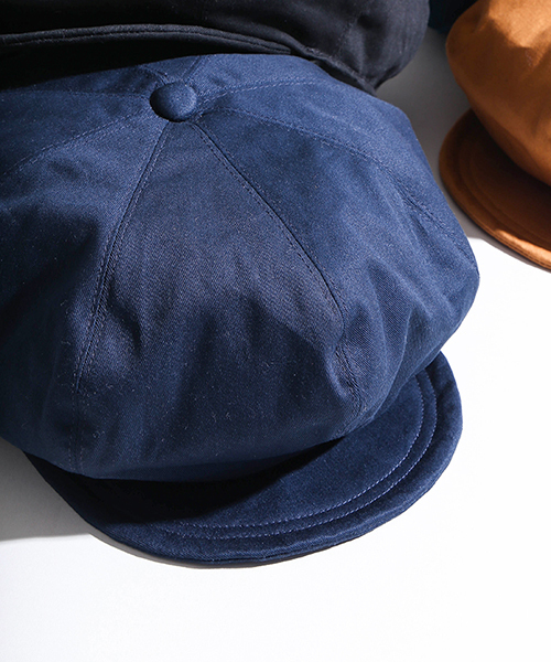 WEGO（ウィゴー）の「WEGO/ビッグアップルキャスケット（キャスケット・メンズ・ブラック/キャメル/ネイビー/ターコイズブルー・FREE）」の2枚目の写真