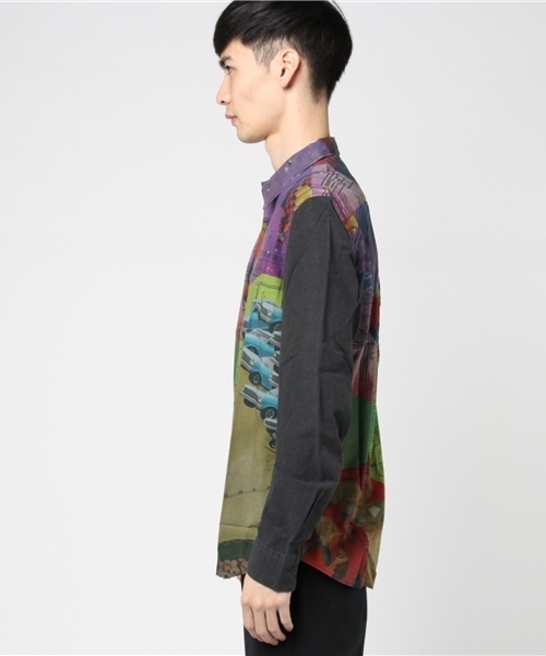 Desigual（デシグアル）の「「Desigual/デシグアル」シャツ（シャツ/ブラウス・メンズ・グリーン系その他・M/L/S/XL/XXL）」の2枚目の写真