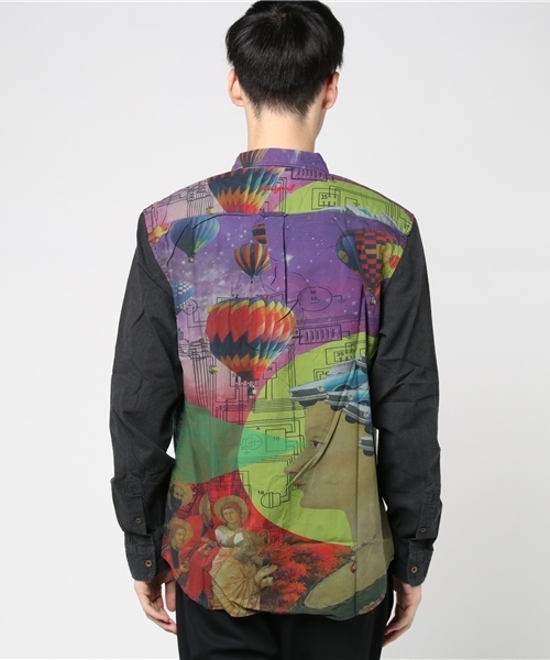 Desigual（デシグアル）の「「Desigual/デシグアル」シャツ（シャツ/ブラウス・メンズ・グリーン系その他・M/L/S/XL/XXL）」の3枚目の写真