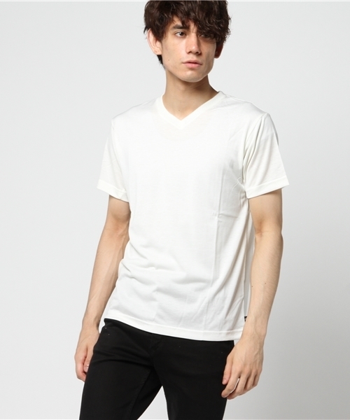 The North Face ザノースフェイス の ザ ノース フェイス メンズメリノウールカットソー ショートスリーブメリノブイネック Tシャツ カットソー Wear