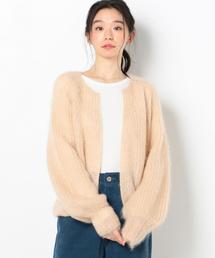 Another Edition | モヘヤクルーネックカーディガン(カーディガン/ボレロ)