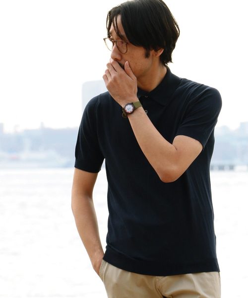 【美品】JOHN SMEDLEY ジョンスメドレー MEN’S BIGI別注 ② JOHN SMEDLEY（ジョンスメドレー）の「【JOHN SMEDLEY(ジョン