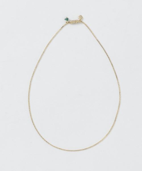 rapiecage（ラピエサージュ）の「細キューブチェーン ショートネックレス（ネックレス・レディース・シルバー/ゴールド・FREE）」の7枚目の写真