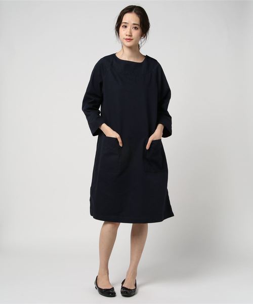 マーガレットハウエル MHL. YARN DYE TWILL DRESS マーガレットハウエル MHL. YARN DYE TWILL DRESS