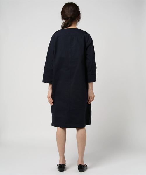 マーガレットハウエル MHL. YARN DYE TWILL DRESS マーガレットハウエル MHL. YARN DYE TWILL DRESS