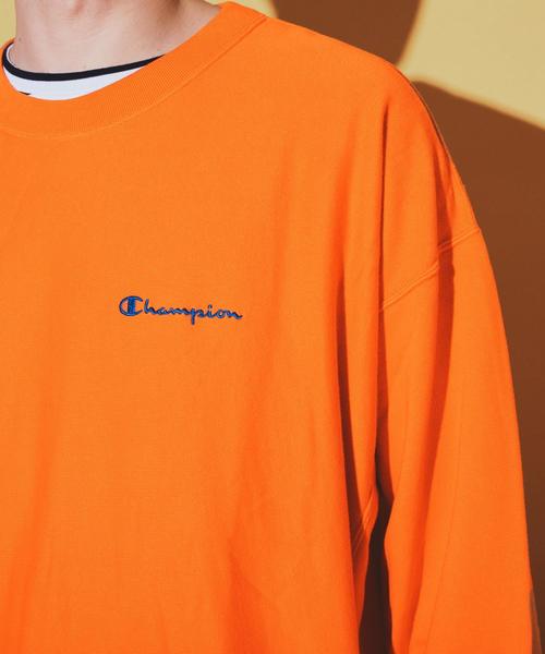 Champion(チャンピオン)の「<Champion × monkey time> REVERSE WEAVE CREWNECK/スウェット ◆(スウェット・メンズ・ブラック/ロイヤルブルー/オレンジ・XX-LARGE/X-LARGE/LARGE/MEDIUM/SMALL)」の10枚目の写真