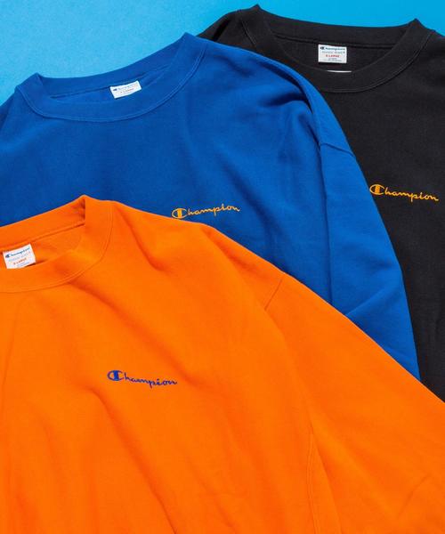 Champion(チャンピオン)の「<Champion × monkey time> REVERSE WEAVE CREWNECK/スウェット ◆(スウェット・メンズ・ブラック/ロイヤルブルー/オレンジ・XX-LARGE/X-LARGE/LARGE/MEDIUM/SMALL)」の15枚目の写真