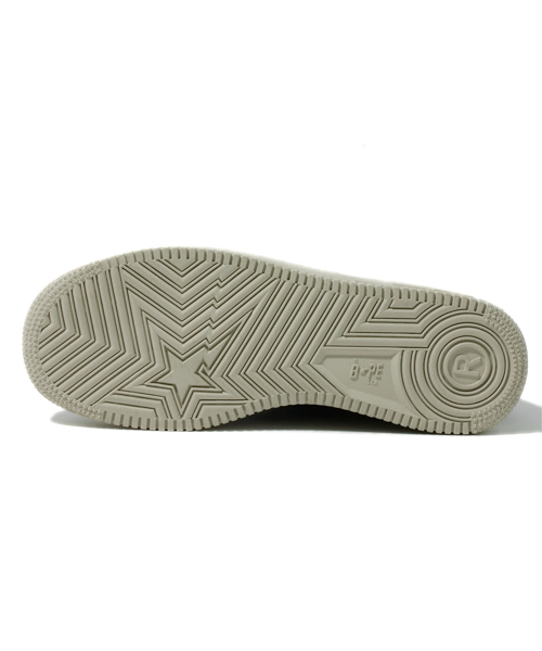 A BATHING APE（アベイシングエイプ）の「WORKSTA（スニーカー・メンズ・ブラック/ベージュ・8/9/10/7/7.5/8.5/9.5/10.5）」の4枚目の写真