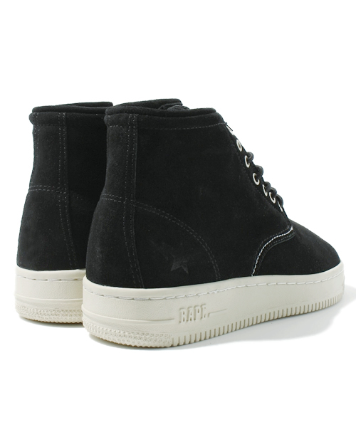 A BATHING APE（アベイシングエイプ）の「WORKSTA（スニーカー・メンズ・ブラック/ベージュ・8/9/10/7/7.5/8.5/9.5/10.5）」の5枚目の写真