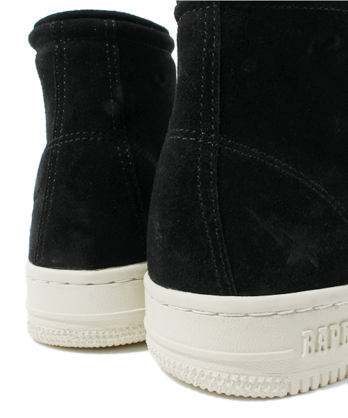 A BATHING APE（アベイシングエイプ）の「WORKSTA（スニーカー・メンズ・ブラック/ベージュ・8/9/10/7/7.5/8.5/9.5/10.5）」の7枚目の写真