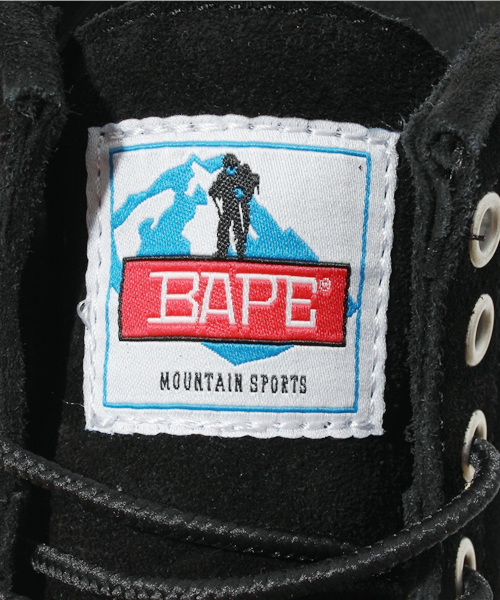 A BATHING APE（アベイシングエイプ）の「WORKSTA（スニーカー・メンズ・ブラック/ベージュ・8/9/10/7/7.5/8.5/9.5/10.5）」の9枚目の写真