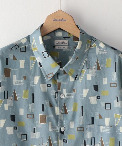 Steven Alan,<Steven Alan> COTTON VIYELLA PRINT ROUND-BOLD SHIRT Steven Alan,<Steven Alan> COTTON VIYELLA PRINT ROUND-BOLD SHIRT