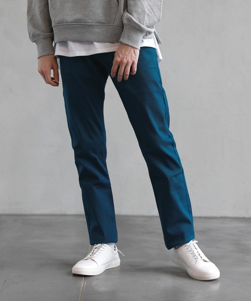 ASTRONOMY（アストロノミー）の「カツラギストレッチテーパードパンツ（チノパンツ・メンズ・ワイン/モカ/ブラック/チャコール/アイボリー/ホワイト/オリーブ/ネイビー/ベージュ/ライトベージュ/ブルーグラス/ストライプ/サックスブルー/ライトグレー・XL/S/L/M）」の12枚目の写真