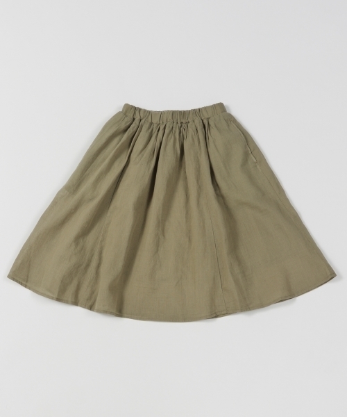 BAYFLOW（ベイフロー）の「BAYFLOW／[KIDS]コットンリネンスカート 18SS（スカート・キッズ・ピンク/イエロー/パープル/セージグリーン/オレンジ/カーキ/ライトイエロー・LARGE/MEDIUM/SMALL/X-LARGE/XX-LARGE）」の18枚目の写真
