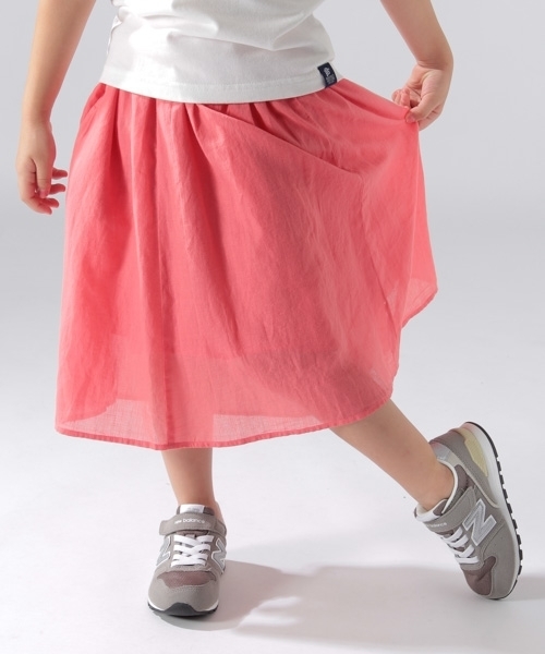 BAYFLOW（ベイフロー）の「BAYFLOW／[KIDS]コットンリネンスカート 18SS（スカート・キッズ・ピンク/イエロー/パープル/セージグリーン/オレンジ/カーキ/ライトイエロー・LARGE/MEDIUM/SMALL/X-LARGE/XX-LARGE）」の16枚目の写真