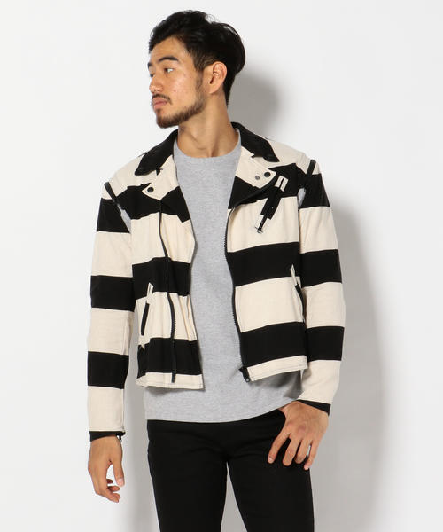 セール Biscuithead ビスケットヘッド コンバーティブルライダース2 ブルゾン Garden Tokyo ガーデントウキョウ のファッション通販 Zozotown