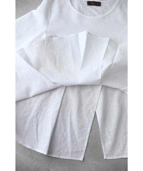 cawaii(カワイイ)の「袖に咲く立体の花ブラウストップス(Tシャツ/カットソー・レディース・ホワイト・M)」の22枚目の写真