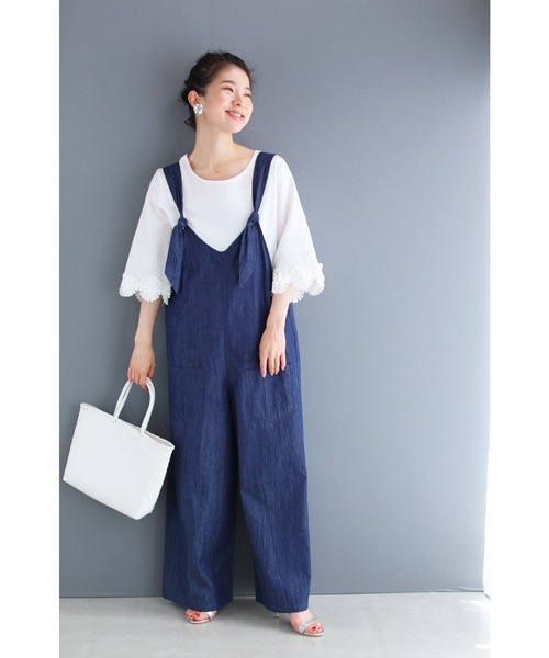 cawaii(カワイイ)の「袖に咲く立体の花ブラウストップス(Tシャツ/カットソー・レディース・ホワイト・M)」の21枚目の写真
