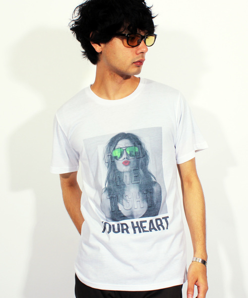 ８(eight)（エイト）の「エンボス プリント 半袖Tシャツ（Tシャツ/カットソー・メンズ・A/B/C・MEDIUM/LARGE）」の2枚目の写真