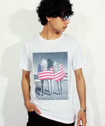 8(eight) | エンボス プリント 半袖Tシャツ(Tシャツ/カットソー)