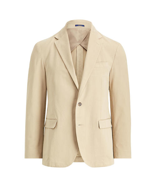 POLO RALPH LAUREN(ポロ ラルフ ローレン)の「Morgan ツイル スーツ ジャケット(テーラードジャケット・メンズ・ライトベージュ・42S/36S/38S/40S)」の1枚目の写真