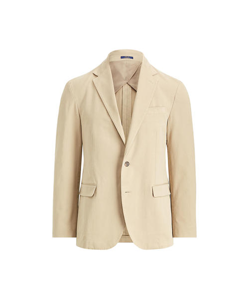 POLO RALPH LAUREN(ポロ ラルフ ローレン)の「Morgan ツイル スーツ ジャケット(テーラードジャケット・メンズ・ライトベージュ・42S/36S/38S/40S)」の2枚目の写真