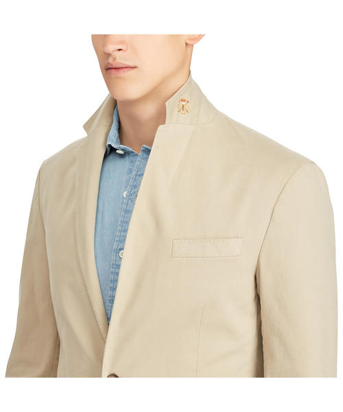 POLO RALPH LAUREN(ポロ ラルフ ローレン)の「Morgan ツイル スーツ ジャケット(テーラードジャケット・メンズ・ライトベージュ・42S/36S/38S/40S)」の6枚目の写真